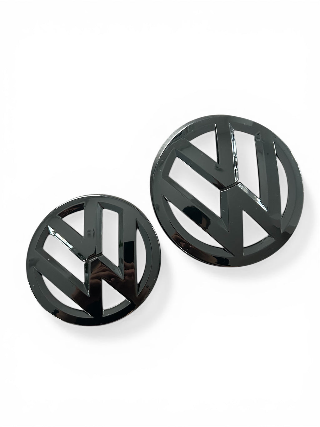 VW Bulli Emblem vorne und hinten - Schwarz
