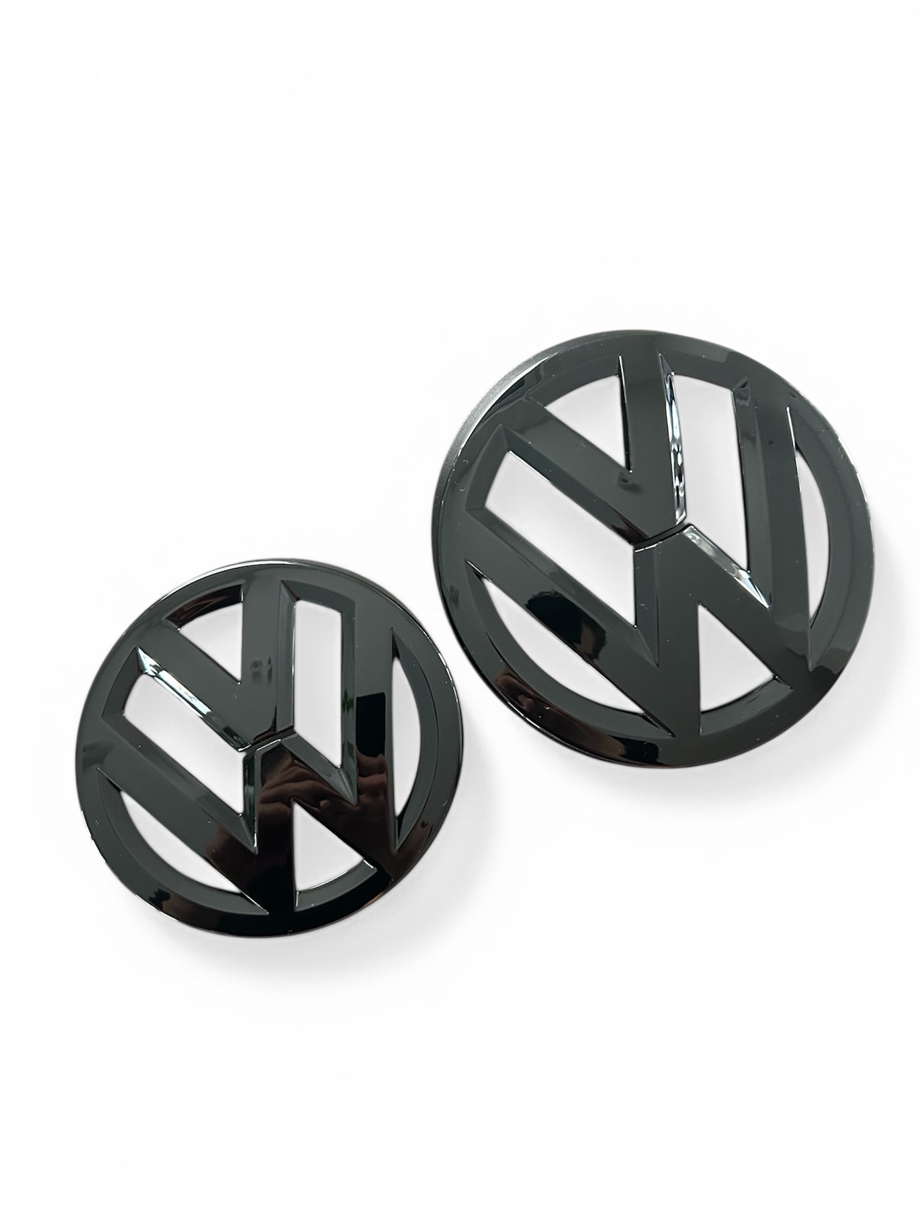 VW Bulli Emblem vorne und hinten - Schwarz