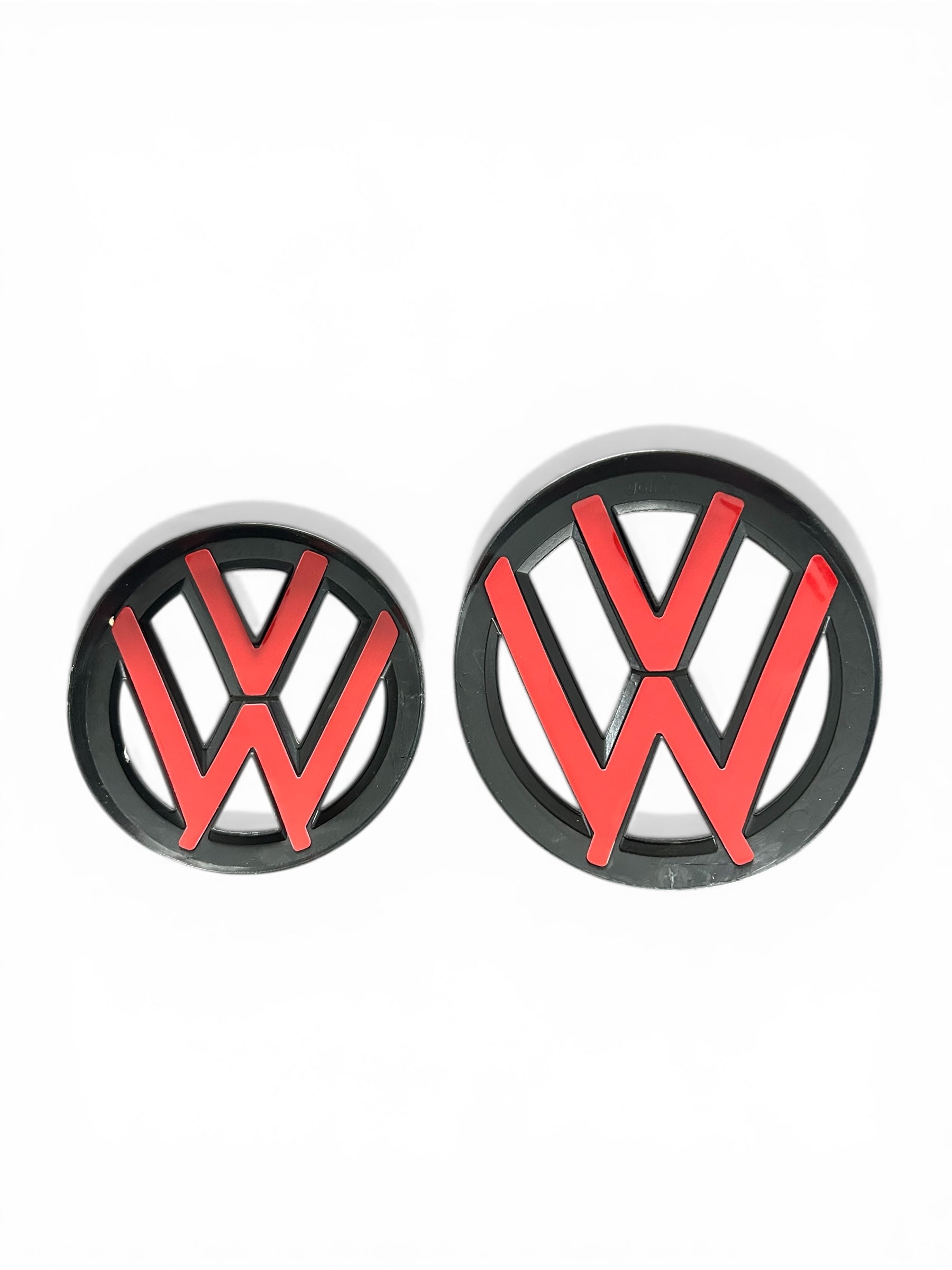 VW Golf Emblem vorne und hinten - Schwarz