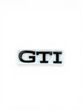VW Golf 8 GTI Emblem Schwarz Glanz – Heckklappen Schriftzug
