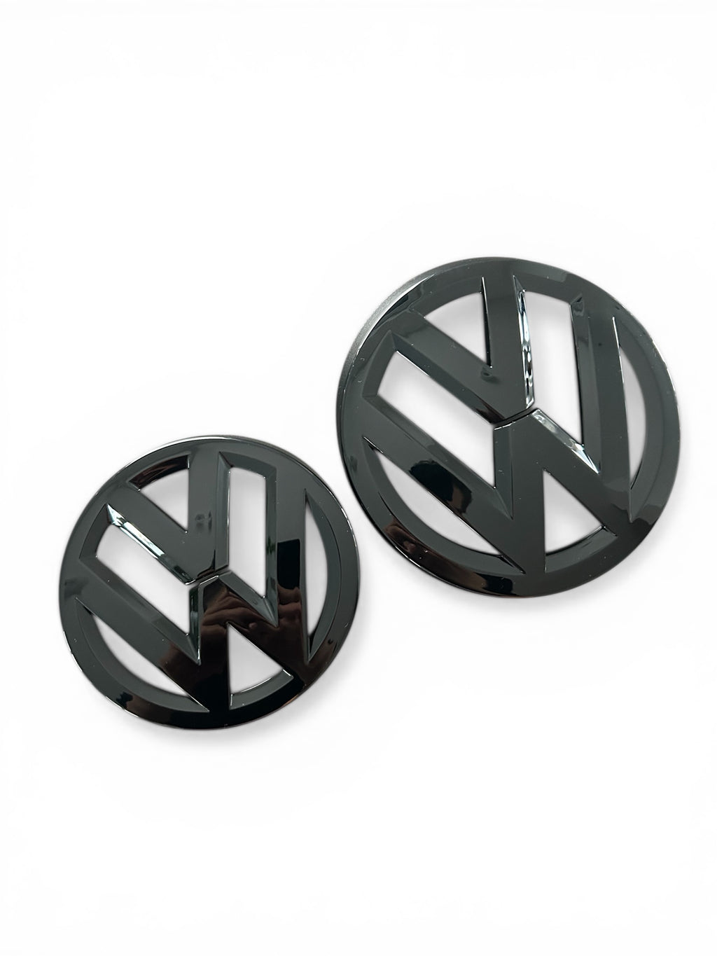 VW Golf Emblem vorne und hinten - Schwarz