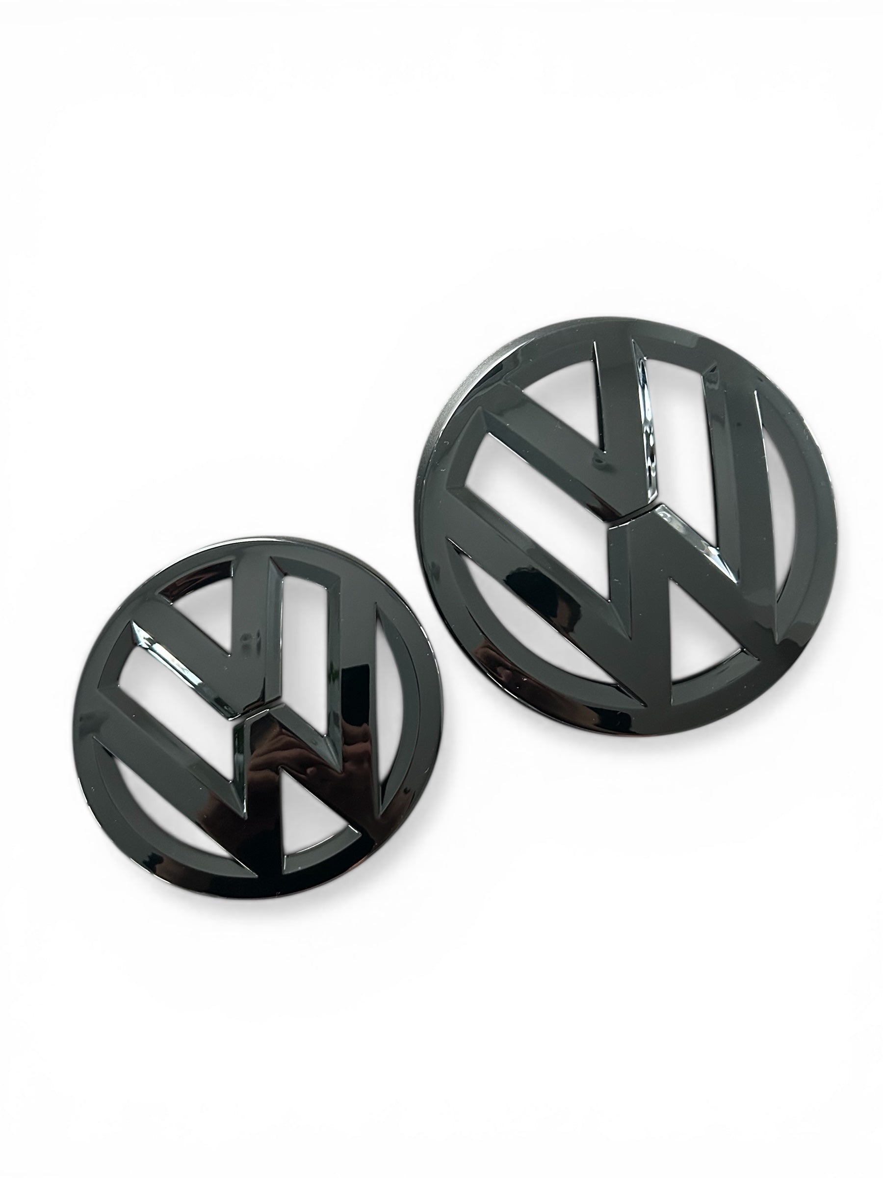 VW Golf Emblem vorne und hinten - Schwarz