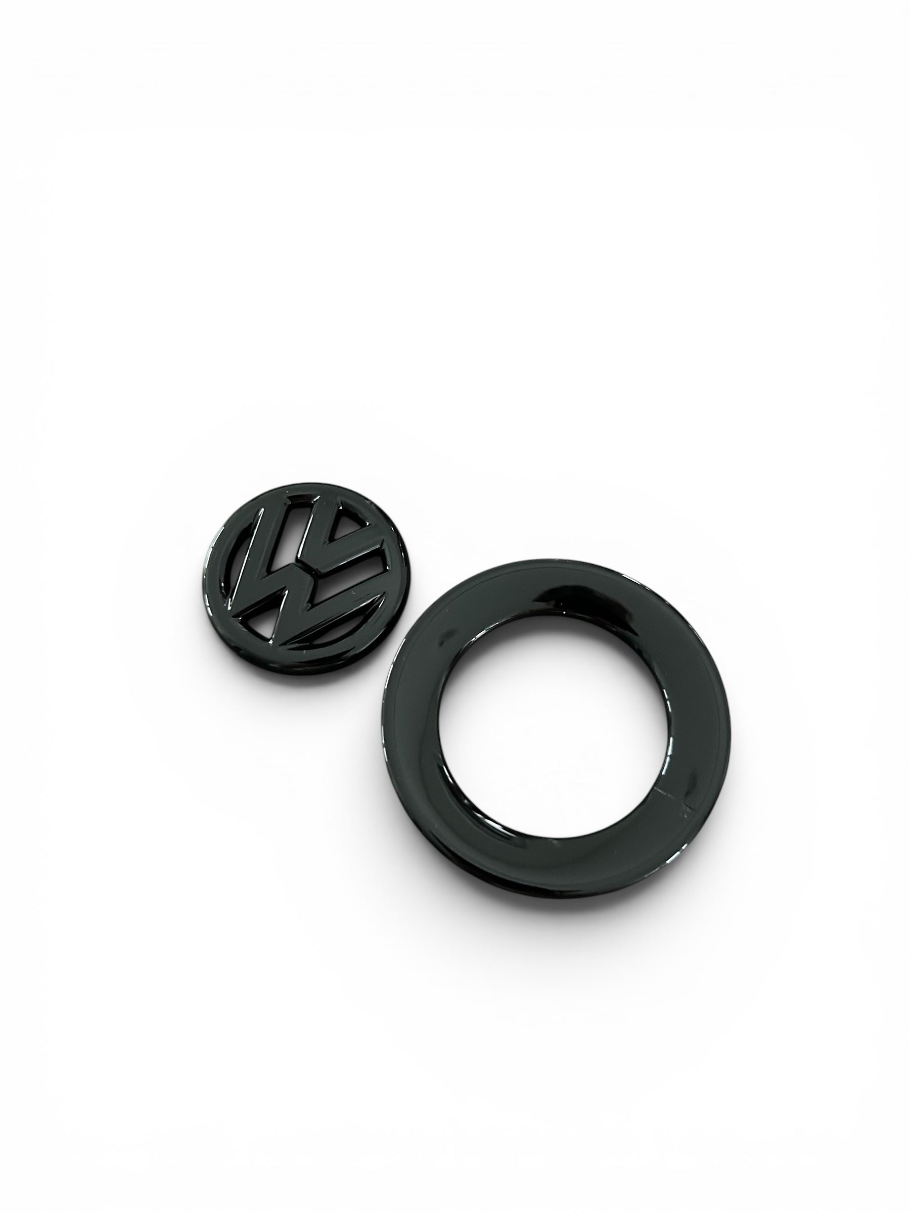 VW Golf 7 Lenkrad Emblem Schwarz