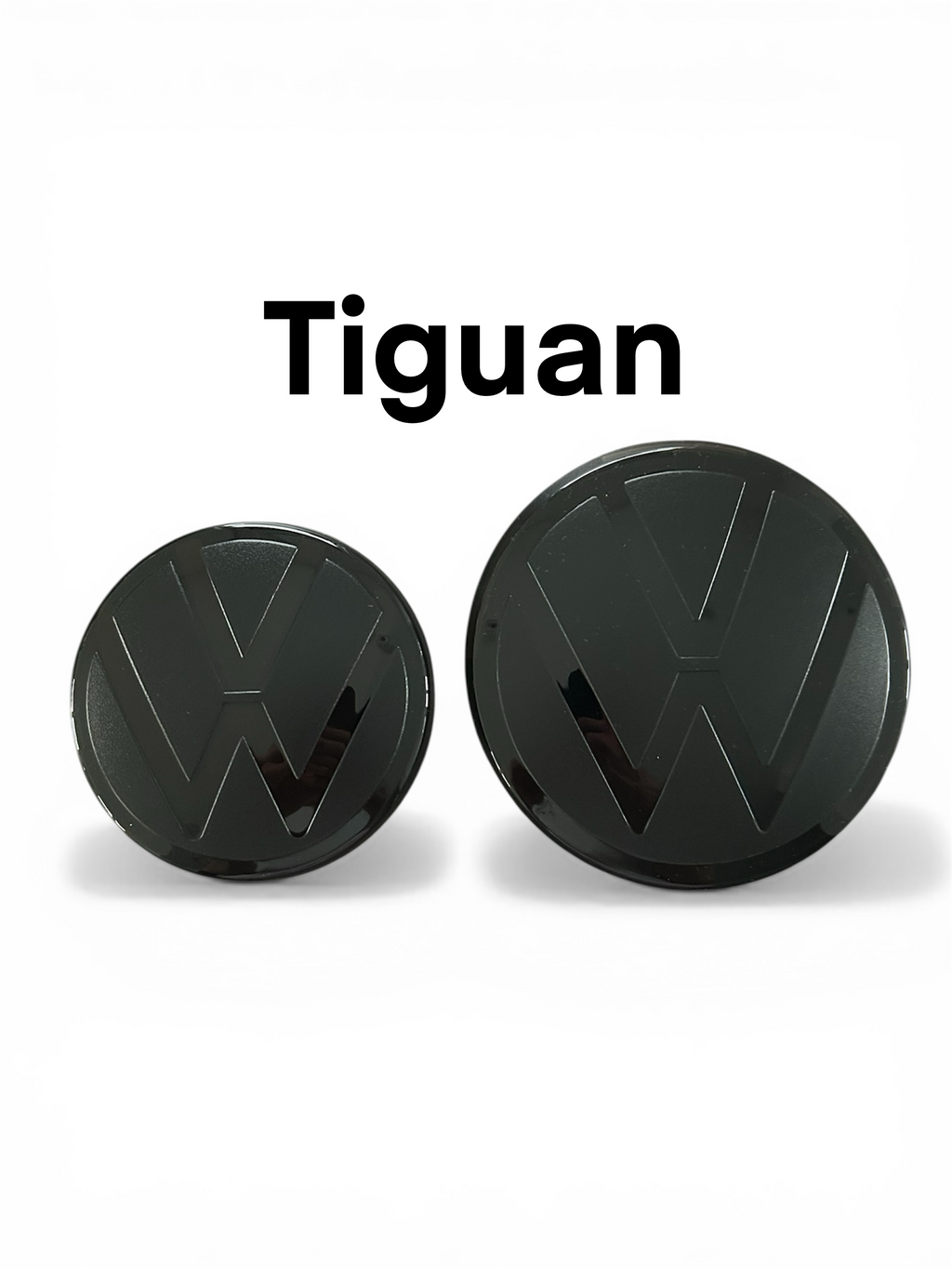 VW Tiguan Emblem vorne und hinten - Schwarz