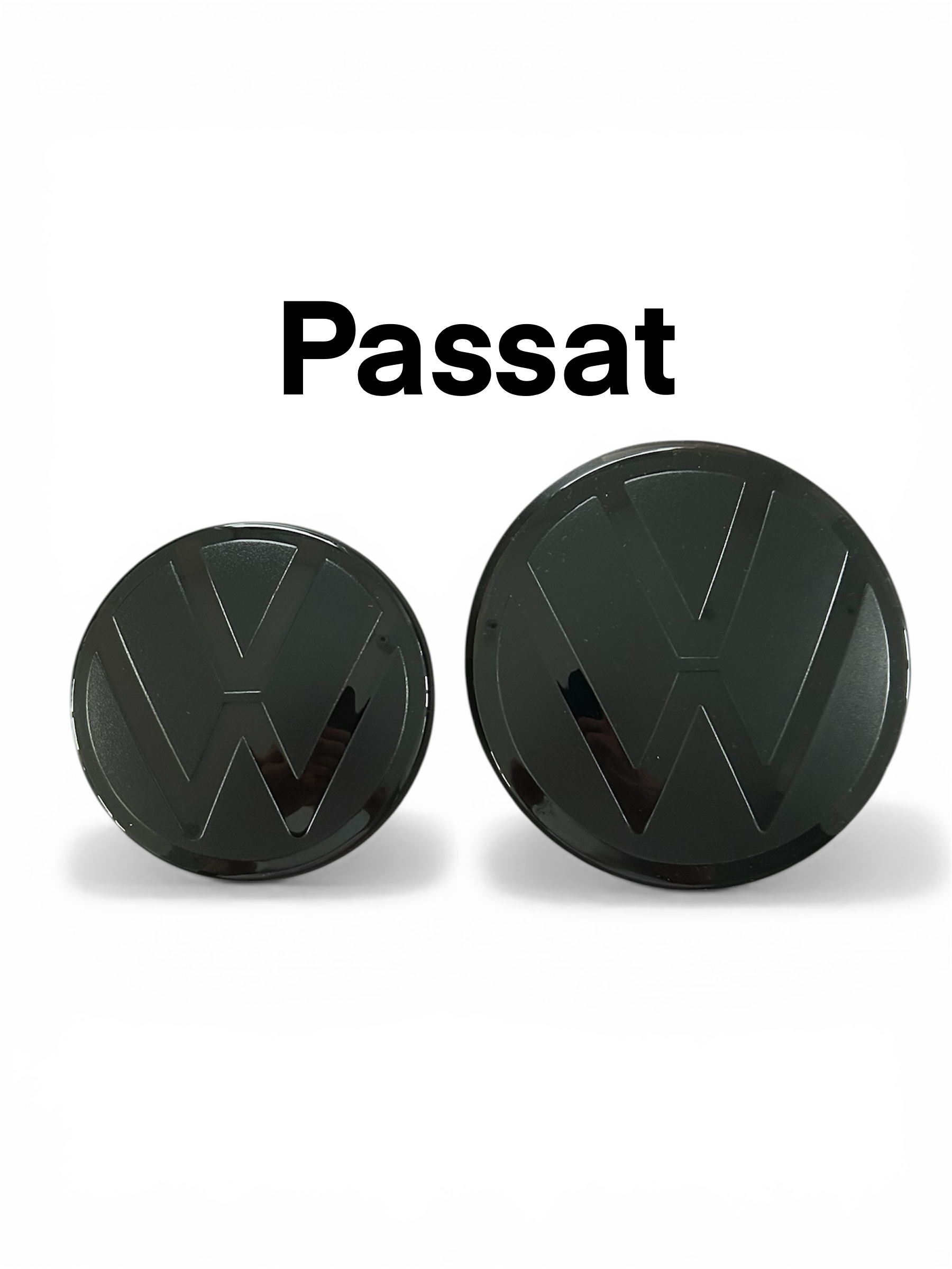 VW Passat Emblem vorne und hinten - Schwarz