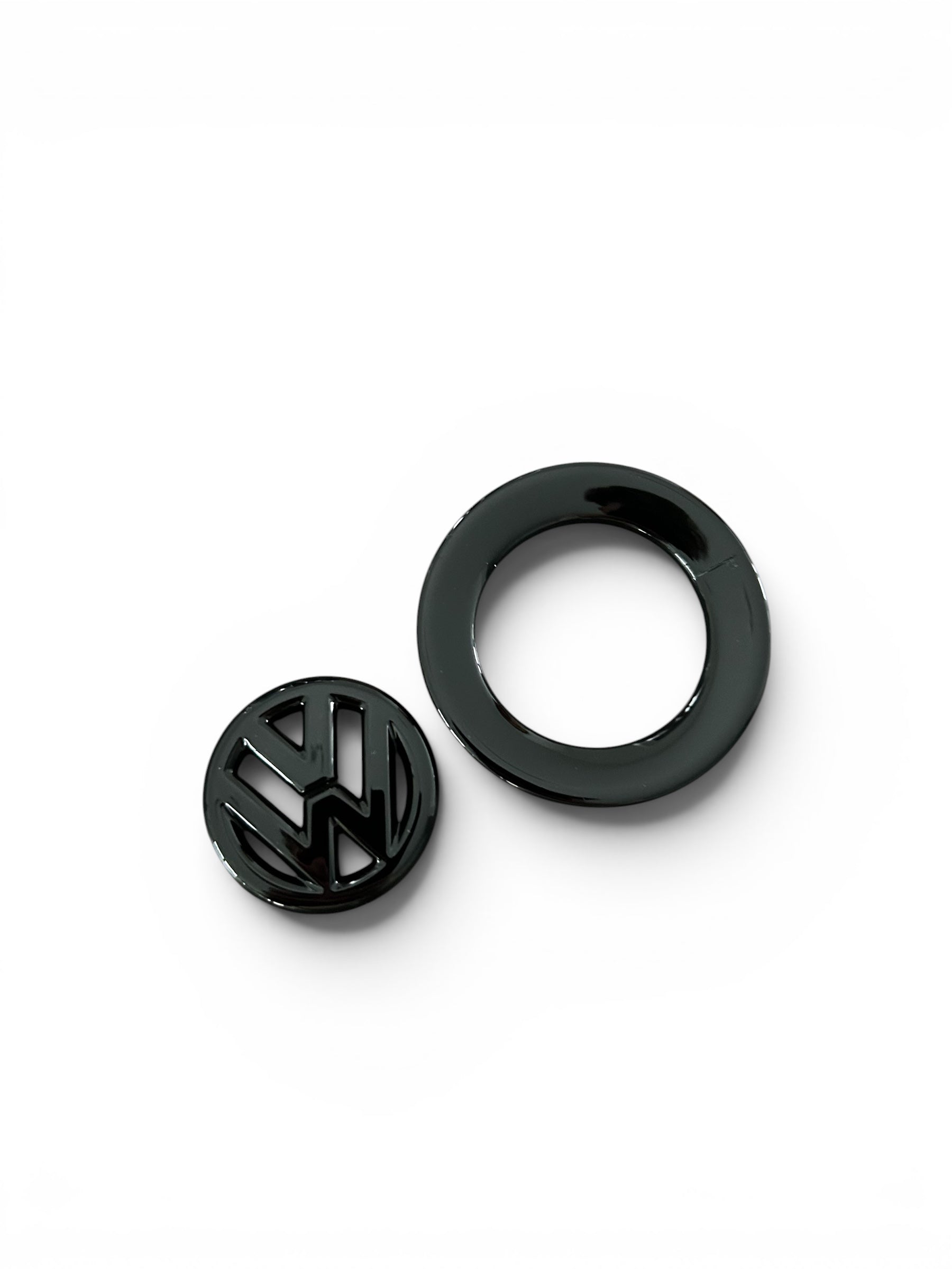 VW Golf 7 Lenkrad Emblem Schwarz
