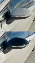 VW Golf 8 Spiegelkappen Schwarz