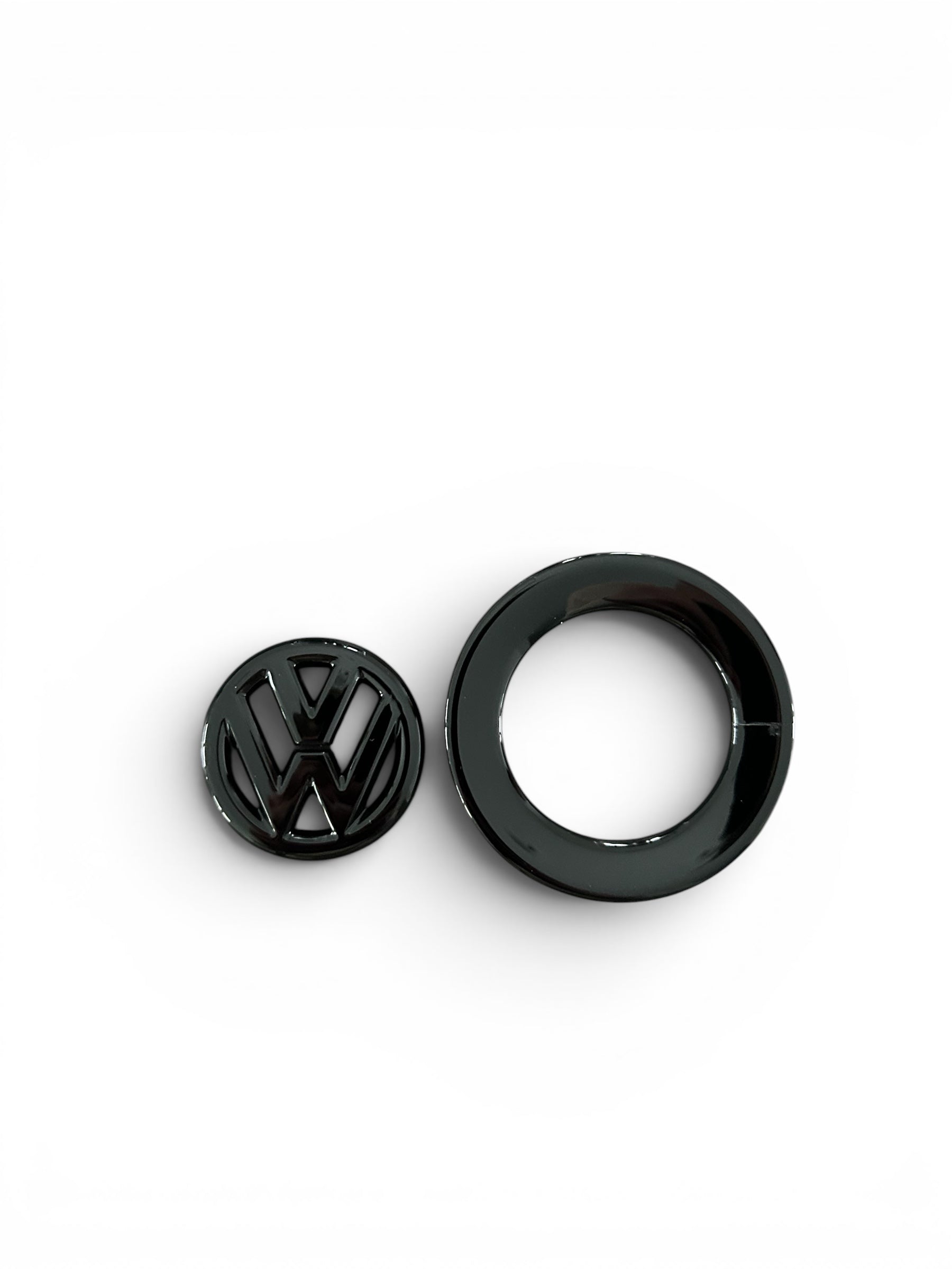 VW Golf 7 Lenkrad Emblem Schwarz