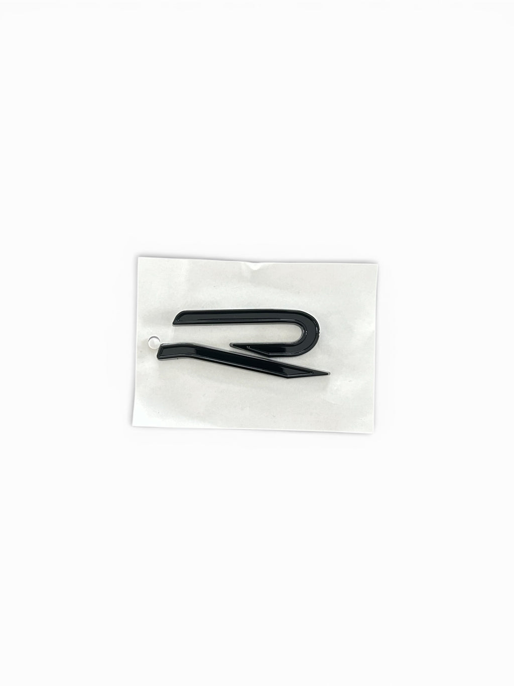 VW R Emblem Schwarz Glanz – Heckklappen Schriftzug für R-Modelle