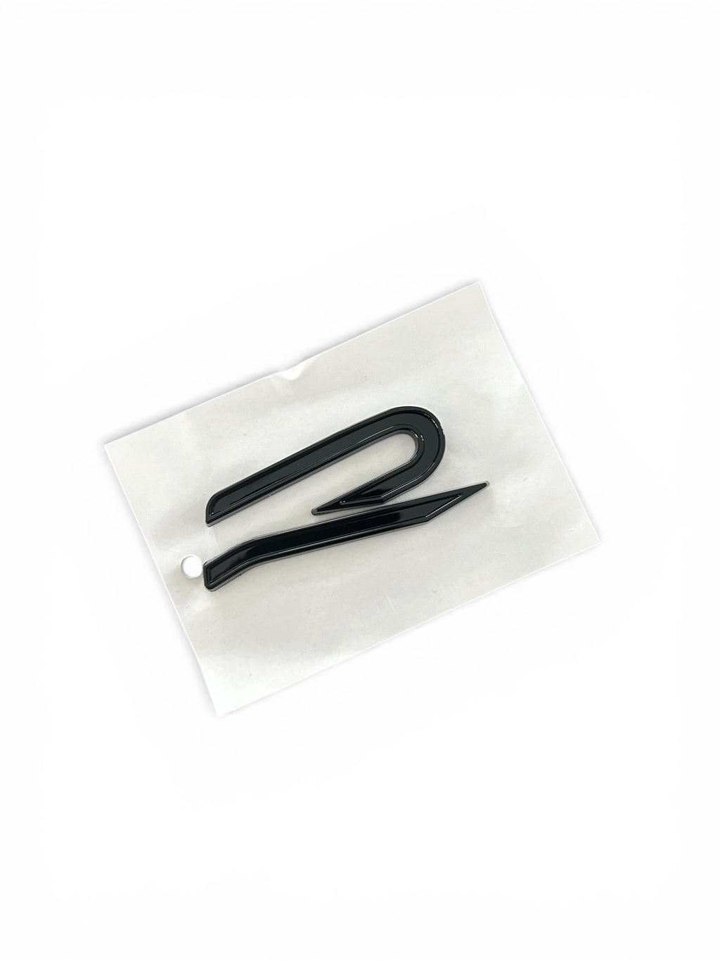 VW R Emblem Schwarz Glanz – Heckklappen Schriftzug für R-Modelle